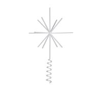 Ferm Living Étoile d'arbre de Noël Ferm Living Argent