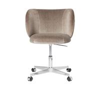 Ferm Living - Fauteuil à roulettes Gris