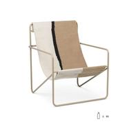 Ferm Living Chaise lounge Desert soil. structure cashemere