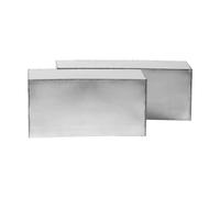 Ferm Living Ferra table basse. lot de 2 pièces Acier inoxydable