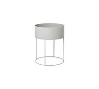 Ferm Living Support Ferm Living Plant Box rond gris clair