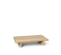 Ferm Living low table Table d'appoint Kona oak natural veneer
