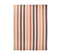 Ferm Living Nappe Hale Cashmere-mocha-indigo blue. 150x240 cm