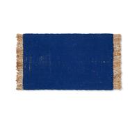 Ferm Living Paillasson Block 80x50 cm Bleu