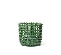 Ferm Living Panier en Céramique Grand Vert Émeraude
