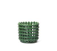 Ferm Living Panier en Céramique Petit Vert Émeraude