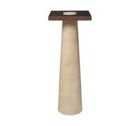Ferm Living Piédestal Grova Travertin. 30x30x80 cm
