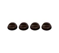 Ferm Living Pieds pour pot de fleurs Nube lot de 4 Carob brown