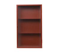 Ferm Living Placard mural Haze Oxyde rouge