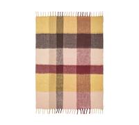 Ferm Living Plaid Blur en mohair Butter-rose pâle. 130x170 cm