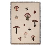 Ferm Living Plaid Forest tapestry 120x170 cm Sand