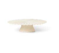 Ferm Living Plat à tarte Fountain Ø31 cm Off white