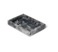 Ferm Living Plateau de décoration Mist 10x15 cm Charcoal