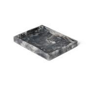 Ferm Living Plateau de décoration Mist 15x20 cm Charcoal