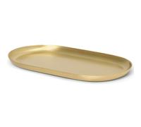 ferm LIVING Plateau décoratif BASHO 18,5 cm, laiton, ferme LIVING
