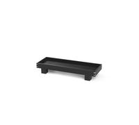 Ferm Living Plateau en bois Bon - chêne teinté noir - XS