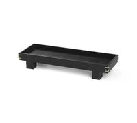 Ferm Living Plateau en bois Bon X small Chêne teinté noir