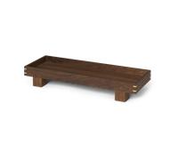 Ferm Living Plateau en bois Bon X small Smoked oak
