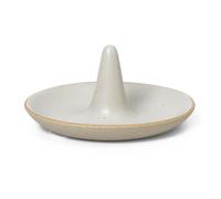 Ferm Living Porte-bijoux Ring en céramique - off-white
