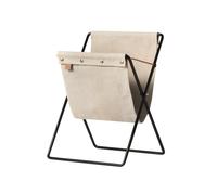 Ferm Living Porte-revues Herman noir