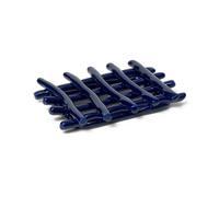 Ferm Living Porte-savon Ceramic 10x14.5 cm Bleu