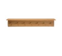 Ferm Living Étagère-patère à boutons Place Rack chêne Large