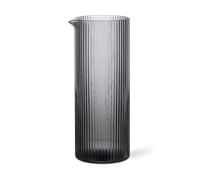 Ferm Living Pot à lait Ripple 40 cl Smoked grey