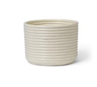 Ferm Living Pot Corduroy Ø20x15 cm Off white