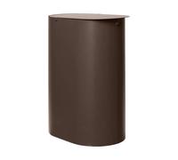 Ferm Living Poubelle Enkel small Chocolat noir