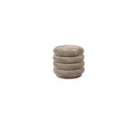 Ferm Living Pouf rond - beige - petit