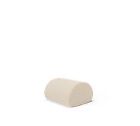 Ferm Living Pouf Rouli pure bouclé Off-white