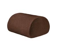 Ferm Living Pouf Rouli pure bouclé Marron châtaigne