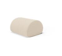 Ferm Living Pouf Rouli pure bouclé Off-white