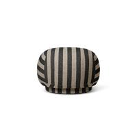 Ferm Living Rico Pouf Louisiane Sable/Noir