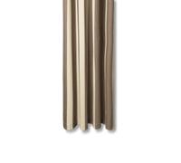 Ferm Living Rideau de douche Chambray Carob brown-parchment