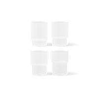 Ferm Living Ripple Glass Lot de 4 Glacé