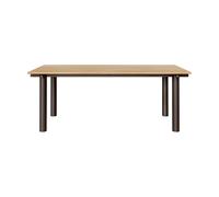 Ferm Living Table à manger Atura Dark chocolate-placage chêne. 90x200 cm