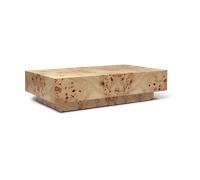 Ferm Living Table basse Burl 70x117x30 cm Natural