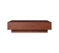 Ferm Living Table basse Burl 70x117x30 cm Teint foncé