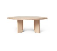 Ferm Living Table basse Tarn 107.6x108.1 cm White oiled beech