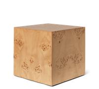 Ferm Living Table d'Appoint Burl Cube Naturel