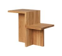Ferm Living Table d'appoint Distinct 59.5x35x50 cm Natural oak