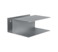 Ferm Living Table de chevet Lager 15.5x35x30 cm Aluminium