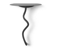 Ferm Living Table murale Curvature Black Brass