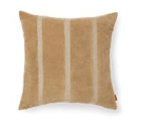 Ferm Living Taie Senti Stripe 50x50 cm Dark sand-linen