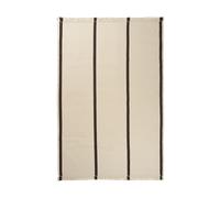 Ferm Living Tapis Calm kelim Off-white. Coffee. 200x300 cm