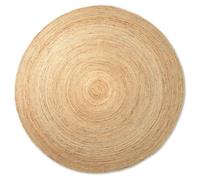 Ferm Living Tapis en jute rond Eternal large Natural