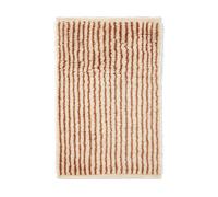 Ferm Living Tapis Kami Off white-red brown. 80x120 cm