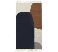 Ferm Living Tapis Kelim petit marge