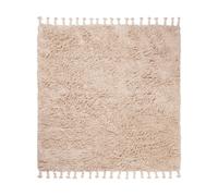 Ferm Living Tapis long pile Amass 140x140 cm Off-white